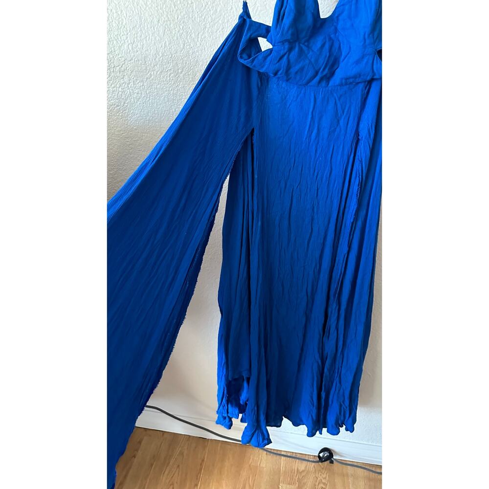 Free People Endless Summer Lillie Blue Maxi Dress - Picture 4 of 6